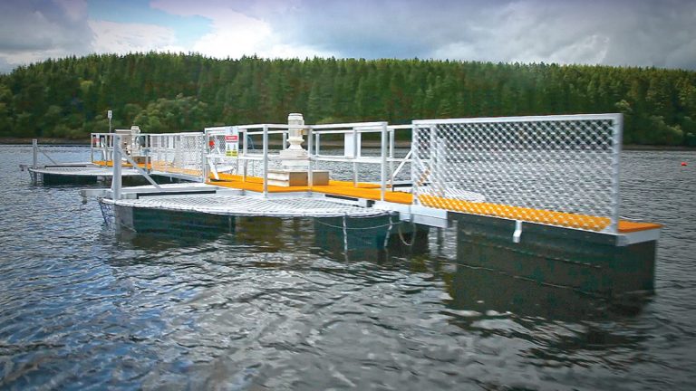 ResMix units in place - Courtesy of Gurney Environmental