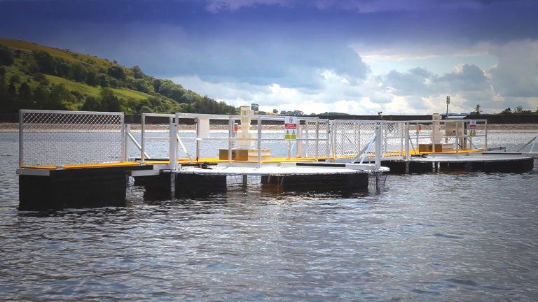 ResMix units in place - Courtesy of Gurney Environmental