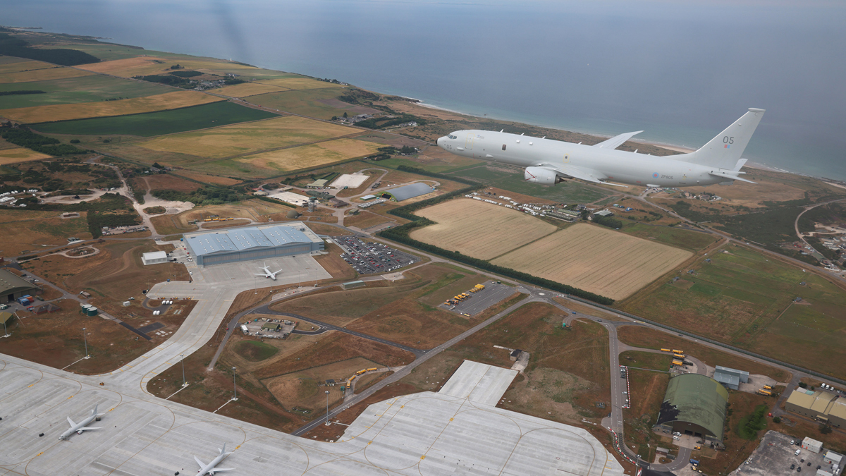 RAF Lossiemouth © Crown copyright 2021