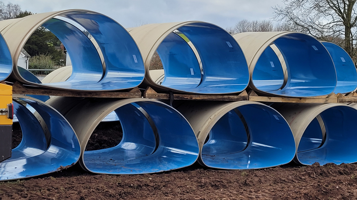 Amiblu NC Line 2360 x1350mm ready for installation